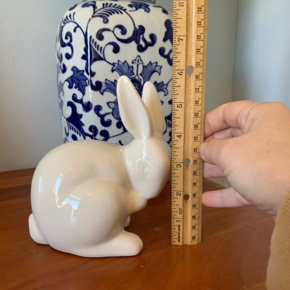 White ceramic Easter bunny rabbit from Target BP Spring 2022 Release - Picture 5 of 6